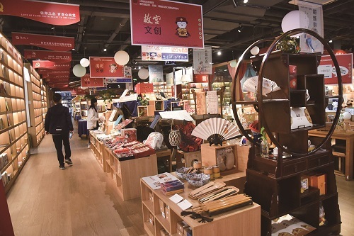 非遗购物节商品琳琅满目。
