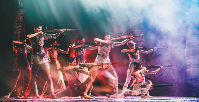 辽芭的原创芭蕾舞剧《八女投江》将登上此次演出季。