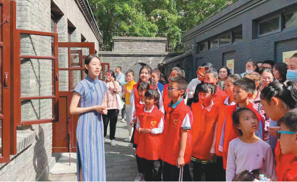 今年暑期,中共满洲省委旧址纪念馆接待观众达30万人次。(来源:受访者供图)