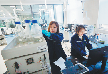 位于高新区的辽宁新宇生物科技有限公司,新品研发不断。(摄影:门莹)
